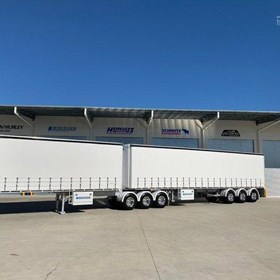 Curtainsider Trailer | 34 Pallet, B-Double Compatible