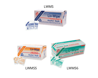 Livingstone - Liv-Wipe Alcohol Swabs
