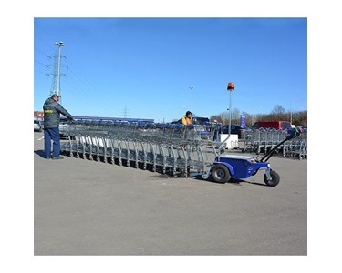 Zallys - M9 Industrial Shopping & Airport Trolley Mover - Tow 3000kg Load 300kg