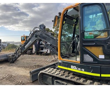 Hyundai - Used Mini Excavator | 2023 Hyundai R80CR-9