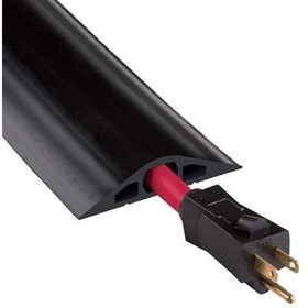 1 Channel Rubber Duct - Extension Lead Cable Protector