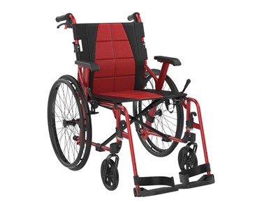 Aspire - Folding Wheelchair Self Propelled | Red | Aspire Socialite