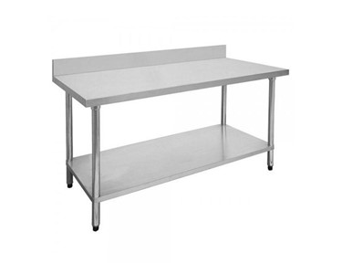 FED Economy - Stainless Steel Bench 900 W x 700 D with 100mm Splashback