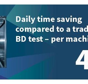 Electronic Bowie-Dick type tests save 40 min per day!