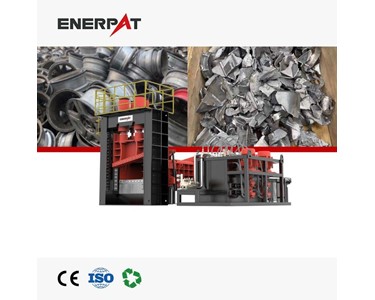 Enerpat - Hydraulic Scrap Metal Shear | Gantry Shear for HMS