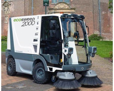 EcoSweep 2000 Electric Street Sweeper
