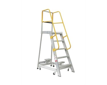 Gorilla - Aluminium Order Picker Platform Ladders | Series