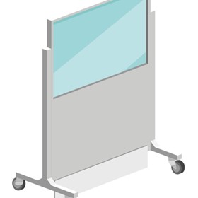 Zenith Type 4 - 1300W Mobile Radiation Shield - RAD-SH-Z130-W120x100