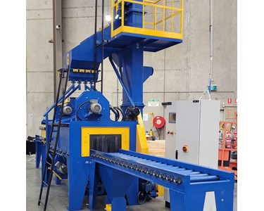 ABSS - Blast Cleaning machine with Dust Collector - Blastech Model 4-TR330-D