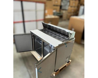 Pizza Salad Prep Fridge - TSSU-48