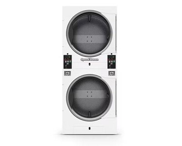 Speed Queen - Quantum Gold Coin Operated 14Kg Double Stack Dryer | SAT30NW 