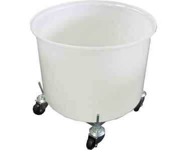 IP025 Round Container with Optional Dolly