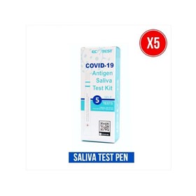 Covid-19 Antigen Saliva Pen Test (5 Pack Self Test)