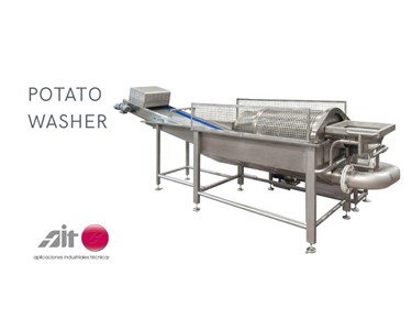 AIT Vegetable Machinery - Potato Washer Machine 300 litres/hour