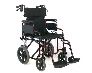 Deluxe Transport Manual Wheelchair