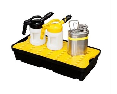 Spilltek - Spill Tray with Removable Grate – 30 Ltr