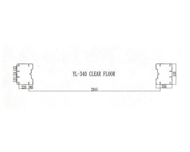 HiLift - 2 Post Hoist | YL-340 4.5 Ton Clear Floor Car Hoist