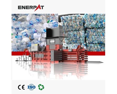 Enerpat - Fully Automatic Horizontal Baler For OCC / Cardboard / Plastics