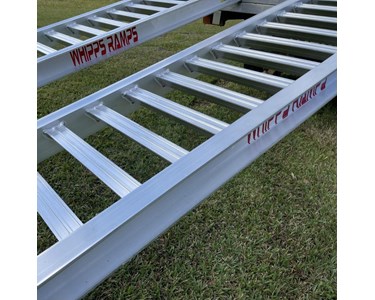 Whipps Ramps - 6T Capacity Aluminium Machinery Loading Ramps 4.1 metres long