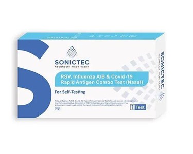 Sonictec - RSV|COVID -19|Influenza A & B Rapid Antigen Test Kit (4-in-1)