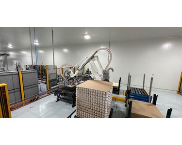 Rigid Composite Pack Palletising