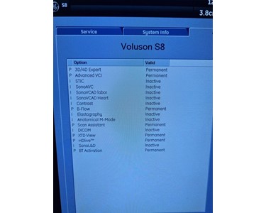 GE - Voluson S8 [Ultrasound System] [EX3070]