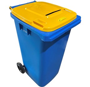 Secure Document Destruction Wheelie Bin - 240 Litre