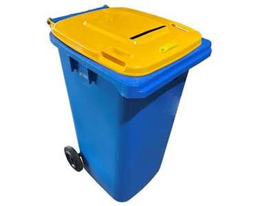 Mastec - Secure Document Destruction Wheelie Bin - 240 Litre