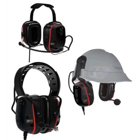 Radio-Powered Intrinsically Safe Headset | SM1R-IS: smartMuff