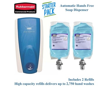 Rubbermaid - Automatic No Touch Wall Mounted Bathroom Soap Dispenser Hand wash