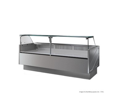 Tecnodom - Deli Display | Serie MR9.5 Silver 2480mm Wide