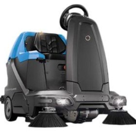 Electric Compact Ride-on Sweeper with HEPA | RENT, HIRE or BUY | FSR