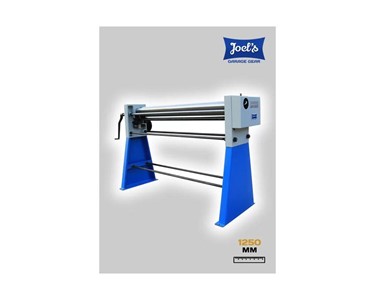 Joels Garage - Manual Sheet Metal Roller