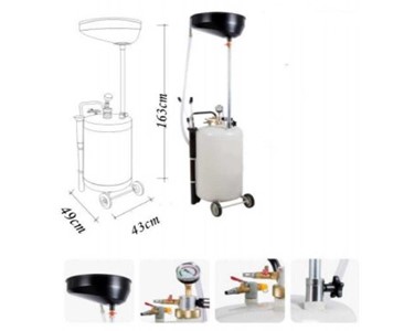 BulletPro - Pneumatic Oil Drainer 70L