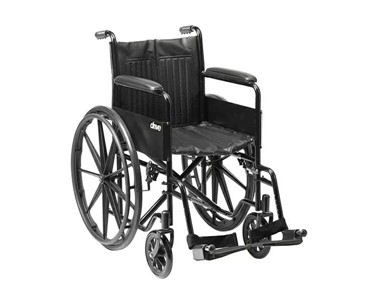 Drive Medical S1 Steel Folding Manual Wheelchair