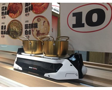 Sanhe - Delivery Robots  | Intelligent Delivery Trains for Sushi & Hot Food