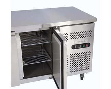 Bromic - 2 Doors Stainless Steel Under Bench Freezer | 282L
