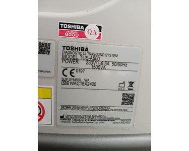 Toshiba - Aplio 500  | Ultrasound System | EX4621