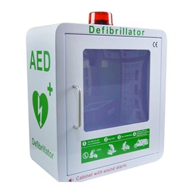 AED / Defibrillator Cabinet with Alarm and Strobe