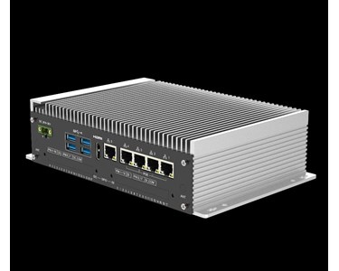 CyberVisuell - Industrial PoE Fanless Embedded PC 11th Gen Core i7 TBOX-13230