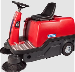 KS1200 Battery-powered Ride-on Sweeper