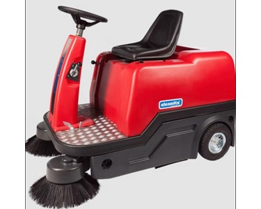 CleanFix - KS1200 Battery-powered Ride-on Sweeper