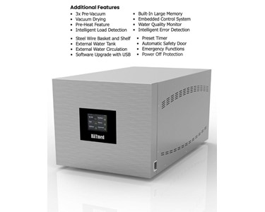 Hatmed - Autoclave Steriliser |  55 Litre Water Vacuum Q92B HAM55TIL