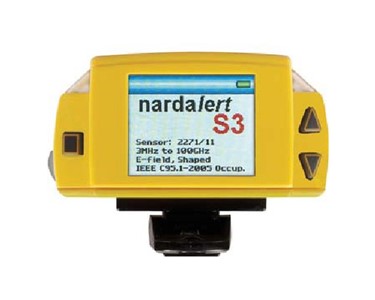 Nardalert S3 Personal Radiation Monitor Screen View