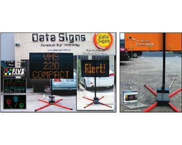 Compact Foldable VMS: Datasign-cpS & Datasign-cpA