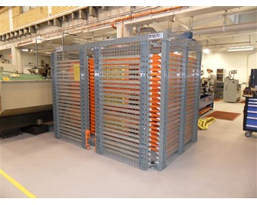 Safe Storage System | ROLL-RACK for sheet metal plates and more