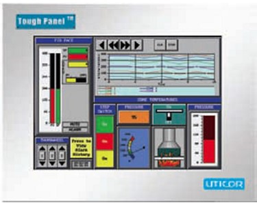 Uticor - HMI Touch Panels Operator Interface Panels- 6" HMI Tough Panel