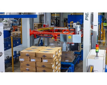 MHM Automation Robotic Palletising System