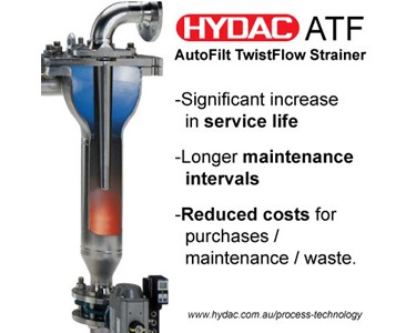 HYDAC - AutoFilt TwistFlow Strainer ATF