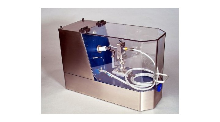 Figure 2: automated GRW dental test stand for testing the service life of turbine handpieces.